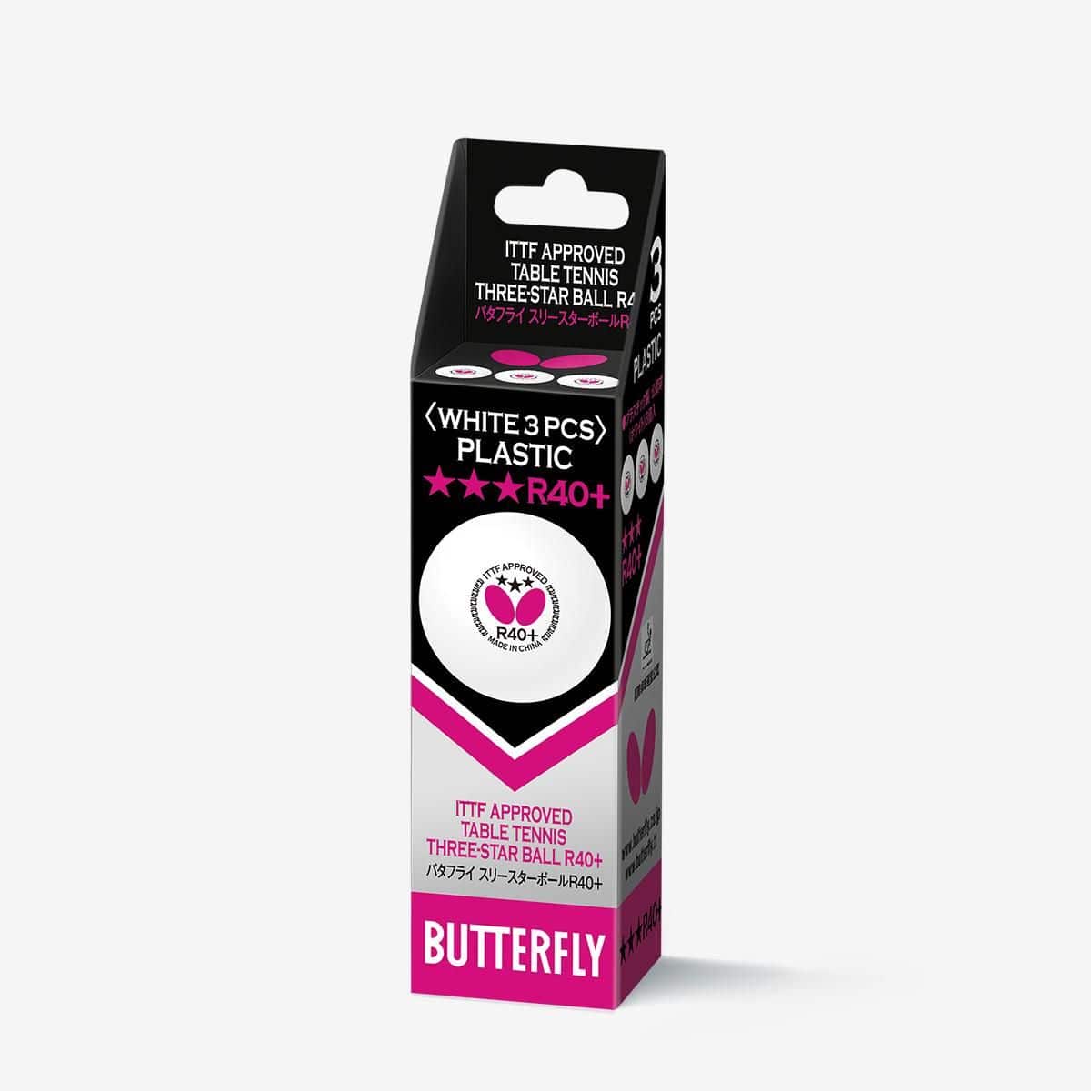 蝴蝶 BUTTERFLY THREE-STAR BALL R40+